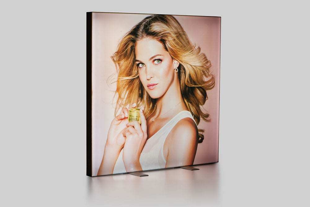 Double Sided Free Standing Fabric Light Box | Prime Light Boxes