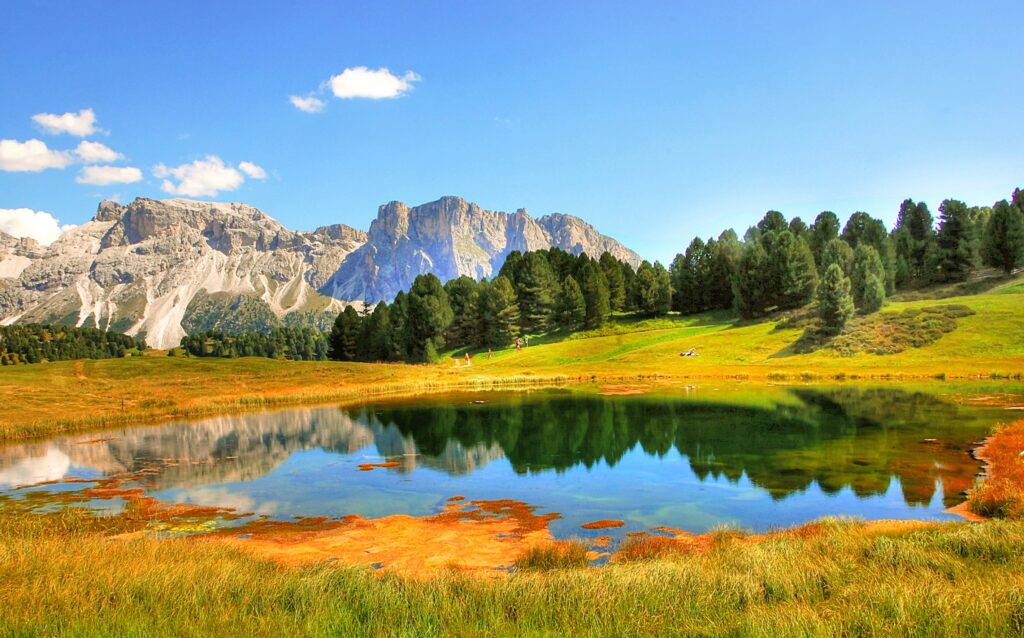 Beautiful Dolomites of Italy. Great image to put on a Faux Window