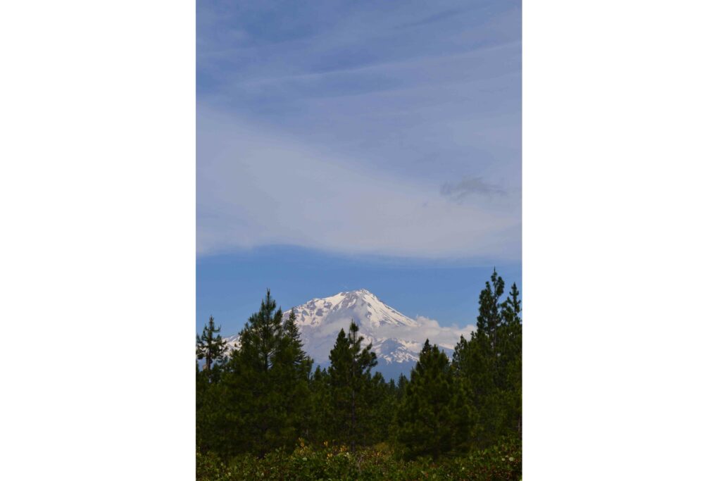 Image of beautiful Mount Rainier for a Faux Window